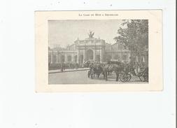 LA GARE DU MIDI A BRUXELLES (ATTELAGES CHEVAUX) - Chemins De Fer, Gares