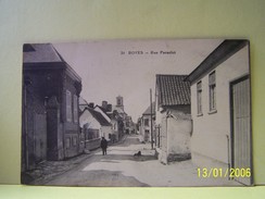 BOVES (SOMME) RUE PARACLET - Boves