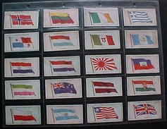 Lot De 39 Cartes CHROMOS  CIGARETTES PLAYER'S De 1928 , DRAPEAUX , FLAGS OF THE LEAGUE OF NATIONS, 39 Cards - Player's