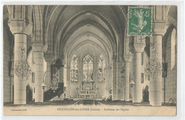 Loiret - 45 - Chatillon Sur Loire Intérieur De L'église - Chatillon Sur Loire