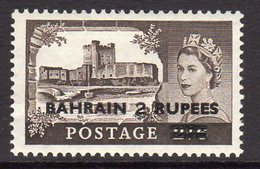 Bahrain QEII 1955 2 R. On GB 2/6d Surcharge, SG94, MNH (A) - Bahrain (...-1965)