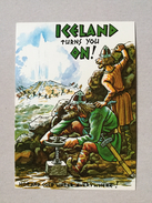 AK  ICELAND   FOLK  VIKINGS    1990's   POSTCARD - Islande