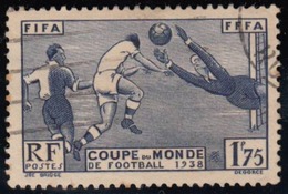 France 1938 World Cup, Cancelled, Sc# 349 - Used Stamps