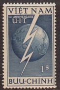 Vietnam 1952 ITU 1st Anniv, Mint No Hinge, Sc# 17 - Vietnam