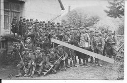 Soldats Français Du 42ème R.I (belfort Besançon) Vingré Confrécourt 1 Carte Photo 14-18 1914-1918 Ww1 1wk - Krieg, Militär
