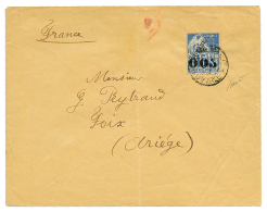 GUYANE : 1893 0,05 S/ 15c(n°29) Obl. CAYENNE Sur Enveloppe Au Tarif Des IMPRIMES Pour La FRANCE. Ce Timbre Est Rare - Otros & Sin Clasificación