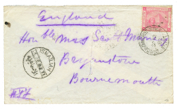 1882 1P Canc. BRITISH ARMY POST OFFICE EGYPT + ISMAILA On Disinfected Envelope To ENGLAND. RARE. Superb. - Other & Unclassified