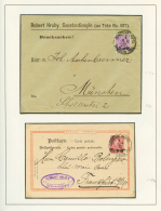 GERMAN POST OFFICES - CONSTANTINOPLE : Superb Collection Of 42 Covers (24 REGISTERED). Very Nice Quality. - Other & Unclassified