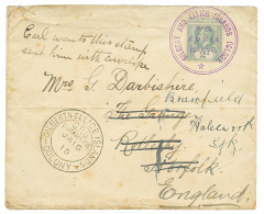 GILBERT & ELLICE - FURIA : 1919 2d Canc. P.P KURIA ISLAND + G.P.O TARAWA On Envelope(1 Flap Missing) To ENGLAND. SCr - Other & Unclassified