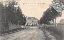 Flogny       89     Promenade Et Ecole Des Filles     (Voir  Scan) - Flogny La Chapelle