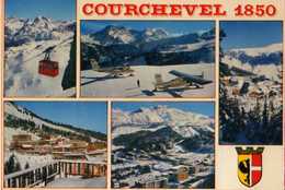 Delcampe - 73  COURCHEVEL , Telepherique, Altiport, Avions - Courchevel