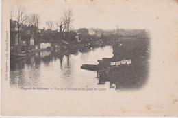 Pionnière . NOGENT LE ROTROU (28) Vue De L' Huisne Et Du Pont D L'Etat (Phot. COUTURIER) - Nogent Le Rotrou