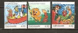 Dinamarca-Denmark Yvert Nº 1302-04 (usado) (o) - Gebraucht