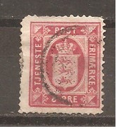 Dinamarca-Denmark Yvert Nº Servicio 8 (B) (usado) (o) (defectuoso) - Dienstzegels