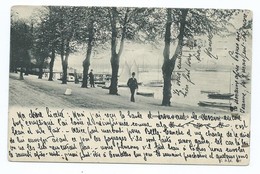 2531 Kiel Wasser Mit Blick Auf Der ! Yacht Yachtclub Club Bateau RARE SELTEN Cachet Metz 1912 Rosselange Peiffert - Kiel