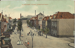 Vlissingen.   Coosje Buskenstraat.   -    1907   Naar  Bruxelles   -   Oostende - Vlissingen