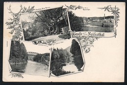 9405 - Alte Ansichtskarte - Gruß Aus Dem Neißethal - Rosenthal Burg Rhonau - Gel 1908 - Seibt - Zittau