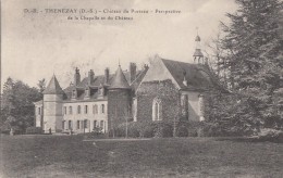 Thénezay 79 - Château Du Porteau - Chapelle Et Château - Datée De Pressigny 1914 - Thenezay