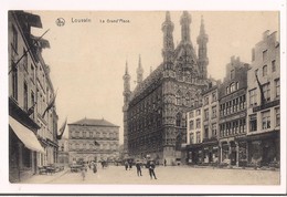 LOUVAIN : La Grand'place - Avant Guerre - - Ottignies-Louvain-la-Neuve