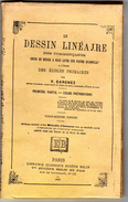 Le Dessin Linéaire Des Commençants - Par V. Darchez - 1883 - Didactische Kaarten