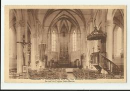 Onkerzele   *  La Nef De L'église Saint-Martin  - Binnenzicht Der Kerk Van Sint Martinus (Middenbeuk) - Geraardsbergen