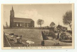 Onkerzele   *  Zicht Der Kerk, Kapel En Grot  -  Vue De L'Eglise, Chapelle Et Grotte - Geraardsbergen