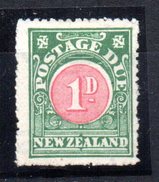 Sello Nº T-14 New Zeland - Timbres-taxe