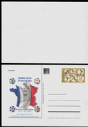 505 SLOVAKIA Prepaid Postal Card-with Imprint-sport Fussball Football EURO 2016 France - Briefe