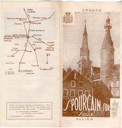 VP7394 - Dépliant  Touristique  -  SAINT POURCAIN SUR SIOULE ( Allier ) - Werbung
