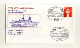 ALLEMAGNE RFA . LETTRE POLARSTERN . POLARFORSCHUNG . CACHET KIEL I 11/1/1982 . - Polar Ships & Icebreakers