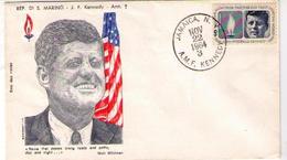 BUSTA - 22-3-64 J. F. KENNEDY - ANNIVERSARIO DELLA MORTE - ( TIMBRO JAMAICA ) - SAN MARINO - Storia Postale