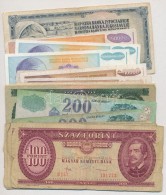 15db-os Vegyes Magyar Forint és Jugoszláv Dinár Tétel T:III,III- - Ohne Zuordnung