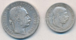 Ausztria 1879. 1Fl Ag 'Ferenc József' + Ausztria 1893. 1K Ag 'Ferenc József' T:2-,3 Ph.
Austria 1879.... - Ohne Zuordnung