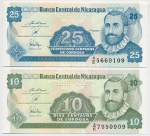 Nicaragua 1991. 10C + 25C T:I
Nicaragua 1991. 10 Centavos + 25 Centavos C:UNC - Ohne Zuordnung