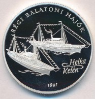 1997. 2000Ft Ag 'Régi Balaton Hajók / Helka & Kelén' T:PP - Ohne Zuordnung