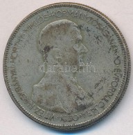 1930. 5P Ag 'Horthy Jobbra' T:3 Patina 
Adamo P8 - Ohne Zuordnung