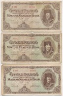 1945. 50P (3x) T:III,III- - Ohne Zuordnung