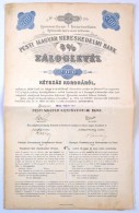 4db-os Sorsjegy és értékpapír Tétel, Benne: 1905. 'Pesti Magyar Kereskedelmi... - Ohne Zuordnung