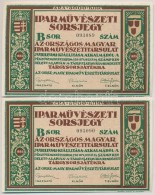 Budapest 1926. 'IparmÅ±vészeti Sorsjegy Az Országos Magyar IparmÅ±vészeti Társulat... - Ohne Zuordnung