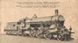 * T4 Kassa-Oderbergi Vasút I. P. Osztályú 'Prairie' GÅ‘zmozdonya / Locomotive (vágott /... - Ohne Zuordnung