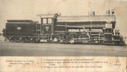 * T4 Henschel & Sohn Heissdampf-Güterzug-Lokomotive Der Orientalischen Eisenbahnen Nr. 201. / Locomotive... - Ohne Zuordnung