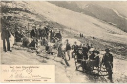 * T2/T3 Auf Dem Eigergletscher / Glacier Sledding. Verlag Photographie Gabler (Rb) - Ohne Zuordnung