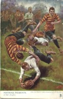 T2/T3 'A Try (Rugby)' Raphael Tuck & Sons 'Oilette' Serie 'Football Incidents' Nr. 1746. S: S. T. Dadd (kopott... - Ohne Zuordnung