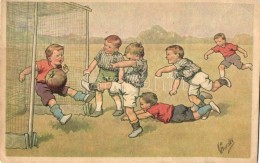 * T3 Football Playing Boys, B. K. W. I. 401-6 S: Feiertag (fa) - Ohne Zuordnung