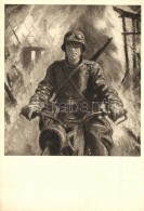 ** T1/T2 Motorkerékpáros Keleten; Kradmeldefahrer Im Osten / WWII Military Propaganda S: Otto... - Ohne Zuordnung