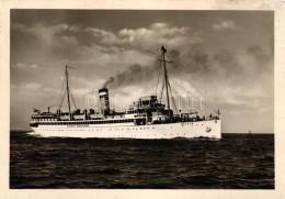 * T3 Turbinen-Schnelldampfer 'Kaiser' / Hamburg-America Line (HAPAG) Steamship, So. Stpl. (EB) - Ohne Zuordnung