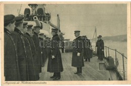 ** T2/T3 1916 Pola, Anton Haus Látogatása / Ansprache Des Flottenkommandanten / Admiral Anton Haus On... - Ohne Zuordnung