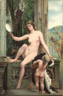 ** T4 'Die Wahrheit' / Nude Lady, Erotic Art Postcard, Stengel & Co. No. 29008. Litho S: P. J. A. Baudry... - Ohne Zuordnung