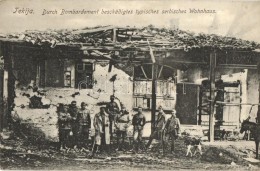 ** T2 Tekija, Durch Bombardement Beschädigtes Typisches Serbisches Wohnhaus / Destroyed Typical Serbian House... - Ohne Zuordnung