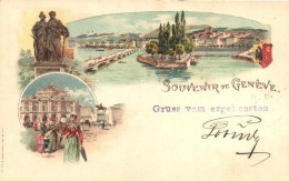 T2 Geneva, Geneve; Muller & Traub No. 212. Litho - Ohne Zuordnung